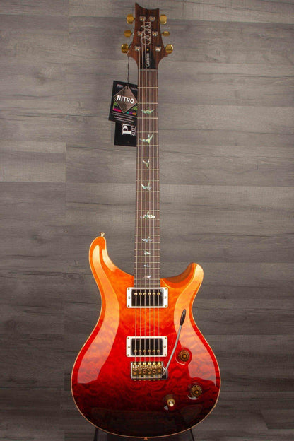 PRS Wood Library Custom 22 Orange Fade Quilt Top - solid Rosewood neck