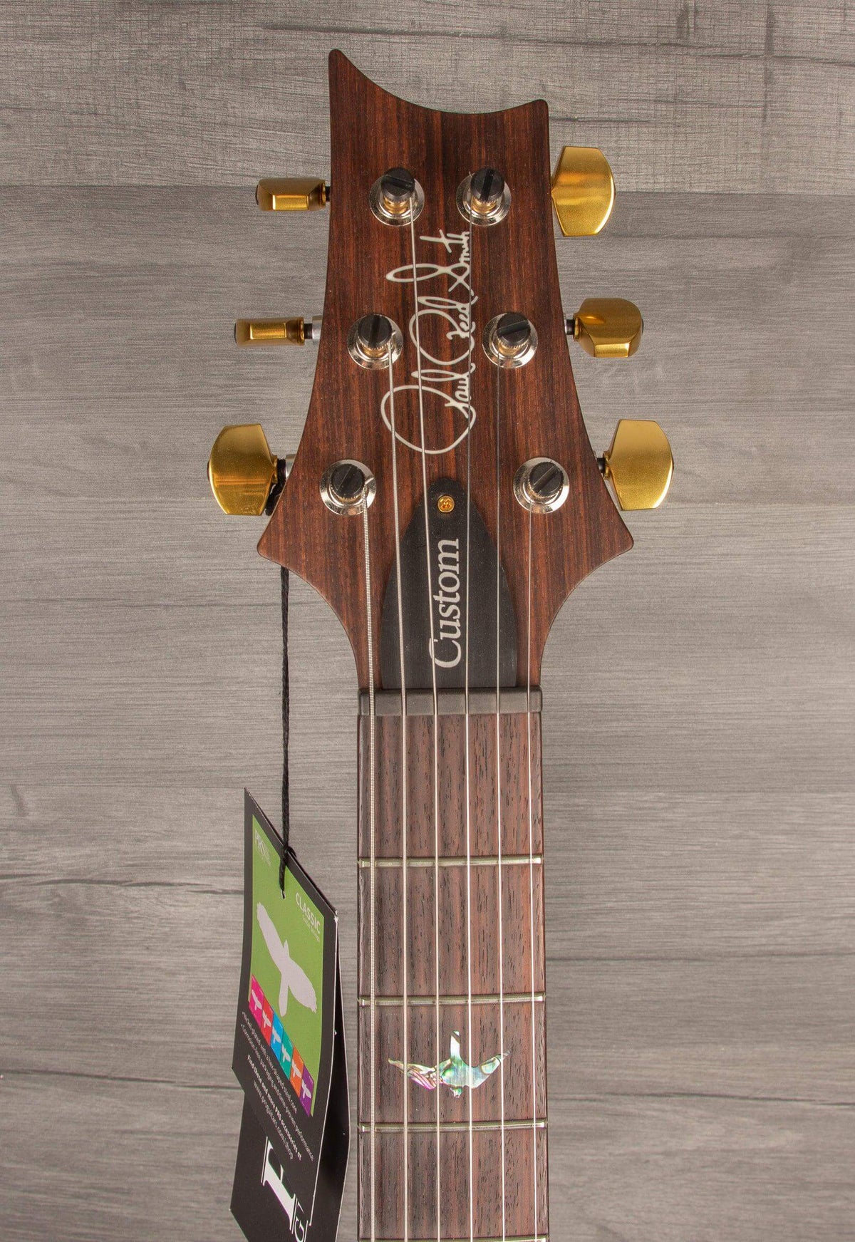 PRS Wood Library Custom 22 Purple Fade Quilt top - solid Rosewood neck