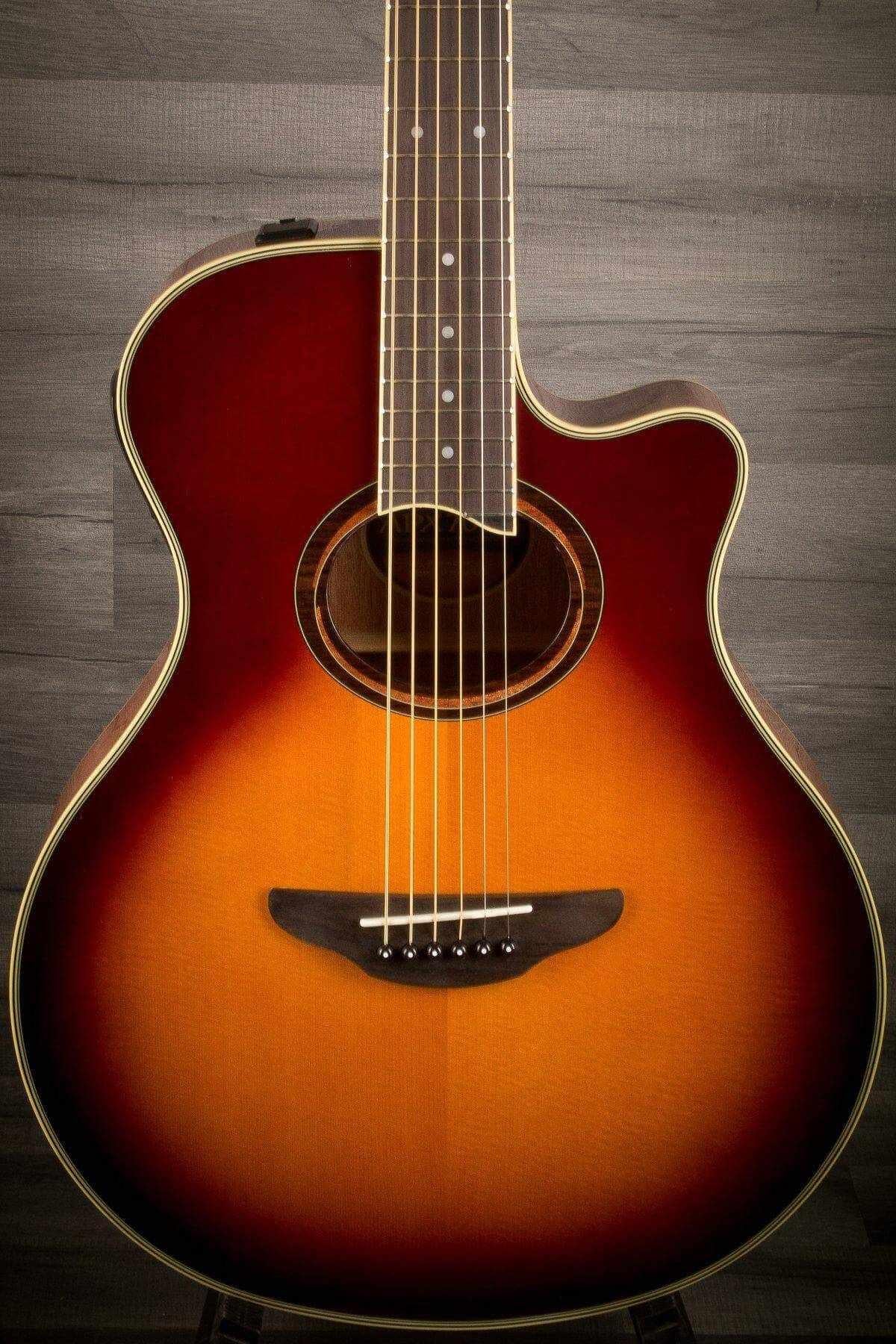 USED - Yamaha APX700II Electro Acoustic - Brown Sunburst