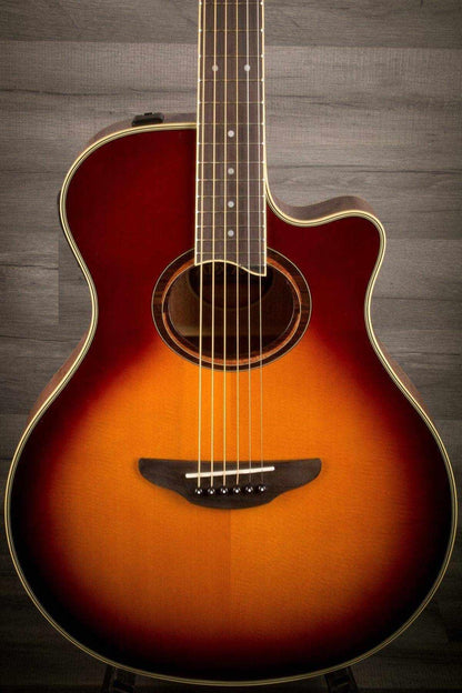 USED - Yamaha APX700II Electro Acoustic - Brown Sunburst