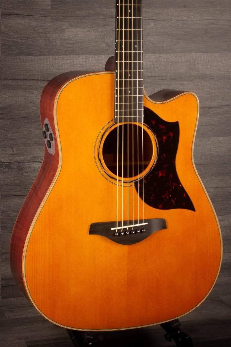 Yamaha A3M Are Acoustic Guitar - Vintage Natural