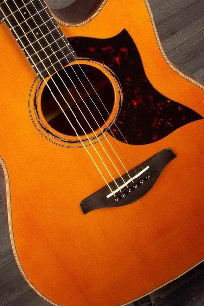 Yamaha A3M Are Acoustic Guitar - Vintage Natural
