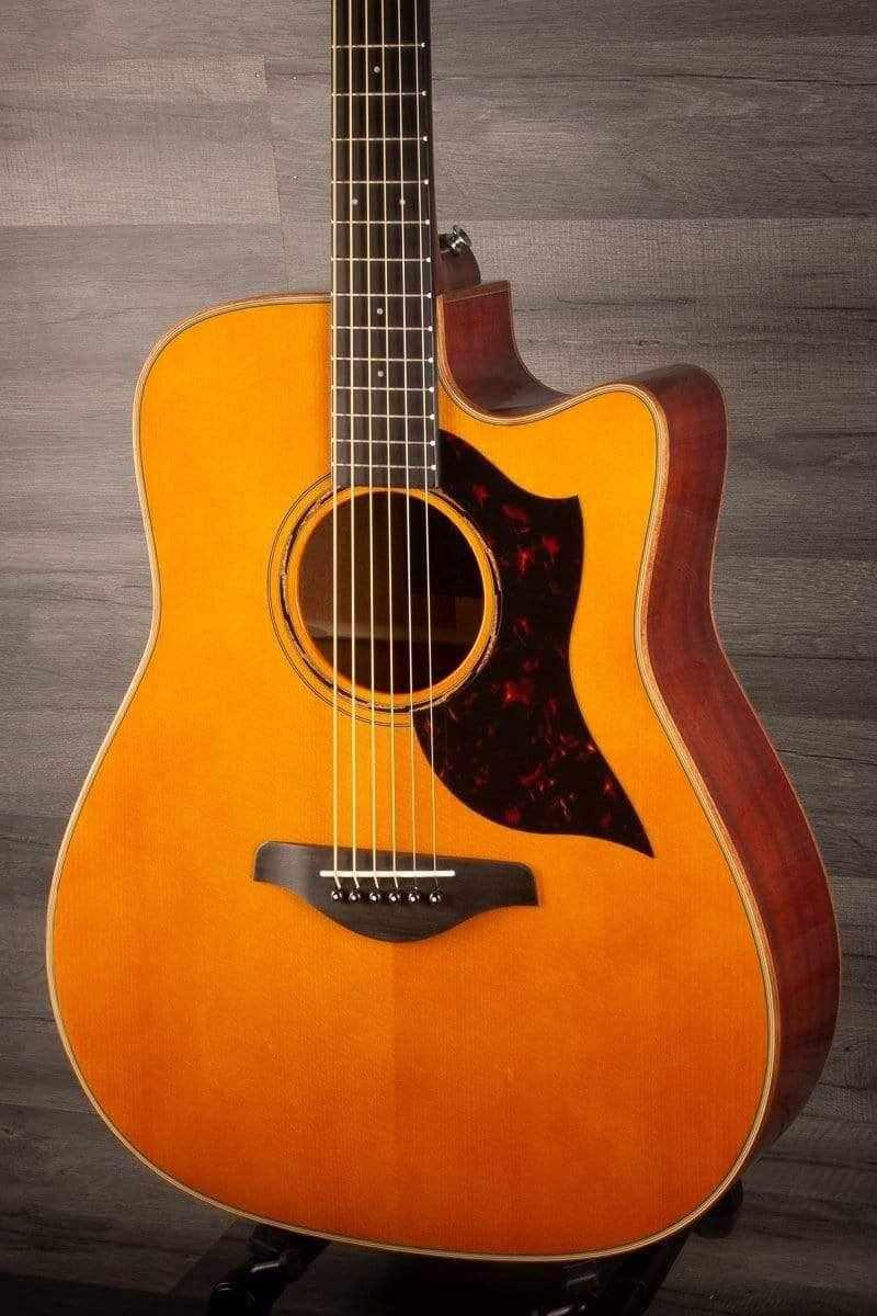 Yamaha A3M Are Acoustic Guitar - Vintage Natural
