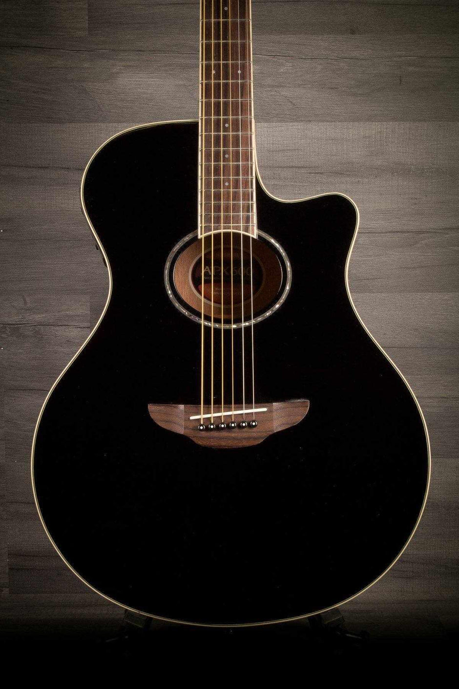 Yamaha APX600 Electro Acoustic Black Musicstreet guitar shop