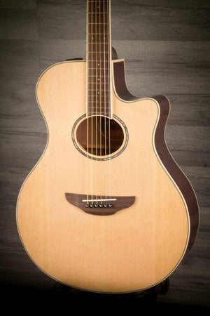 Yamaha APX600 Electro Acoustic Guitar - Natural - Set Up by MusicStreet