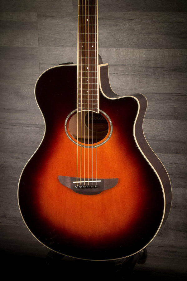 Yamaha APX600 Electro Acoustic Guitar - Old Violin Sunburst - MusicStreet