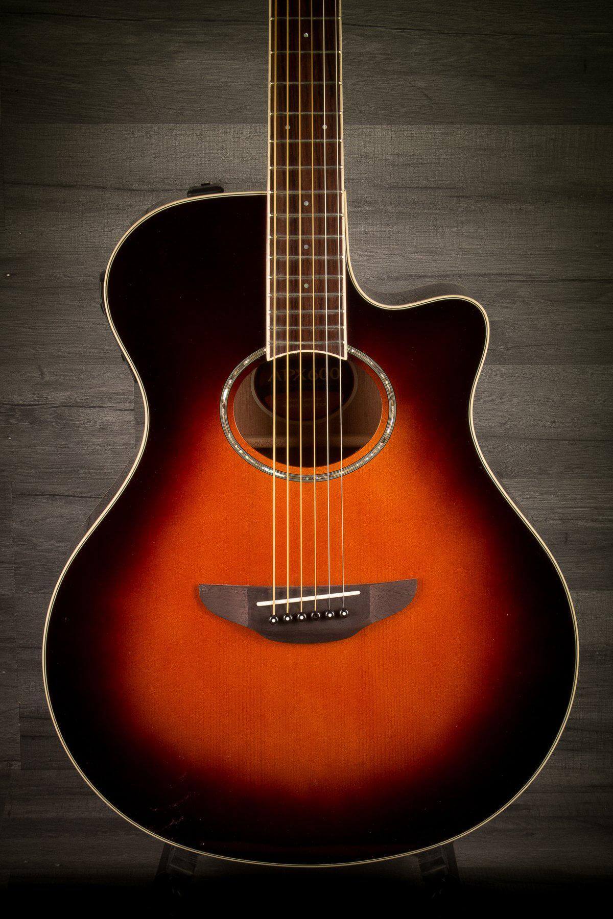 Yamaha Acoustic Guitar Yamaha APX600 Electro Acoustic Guitar - Old Violin Sunburst
