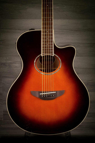 Yamaha APX600 Electro Acoustic Guitar - Old Violin Sunburst