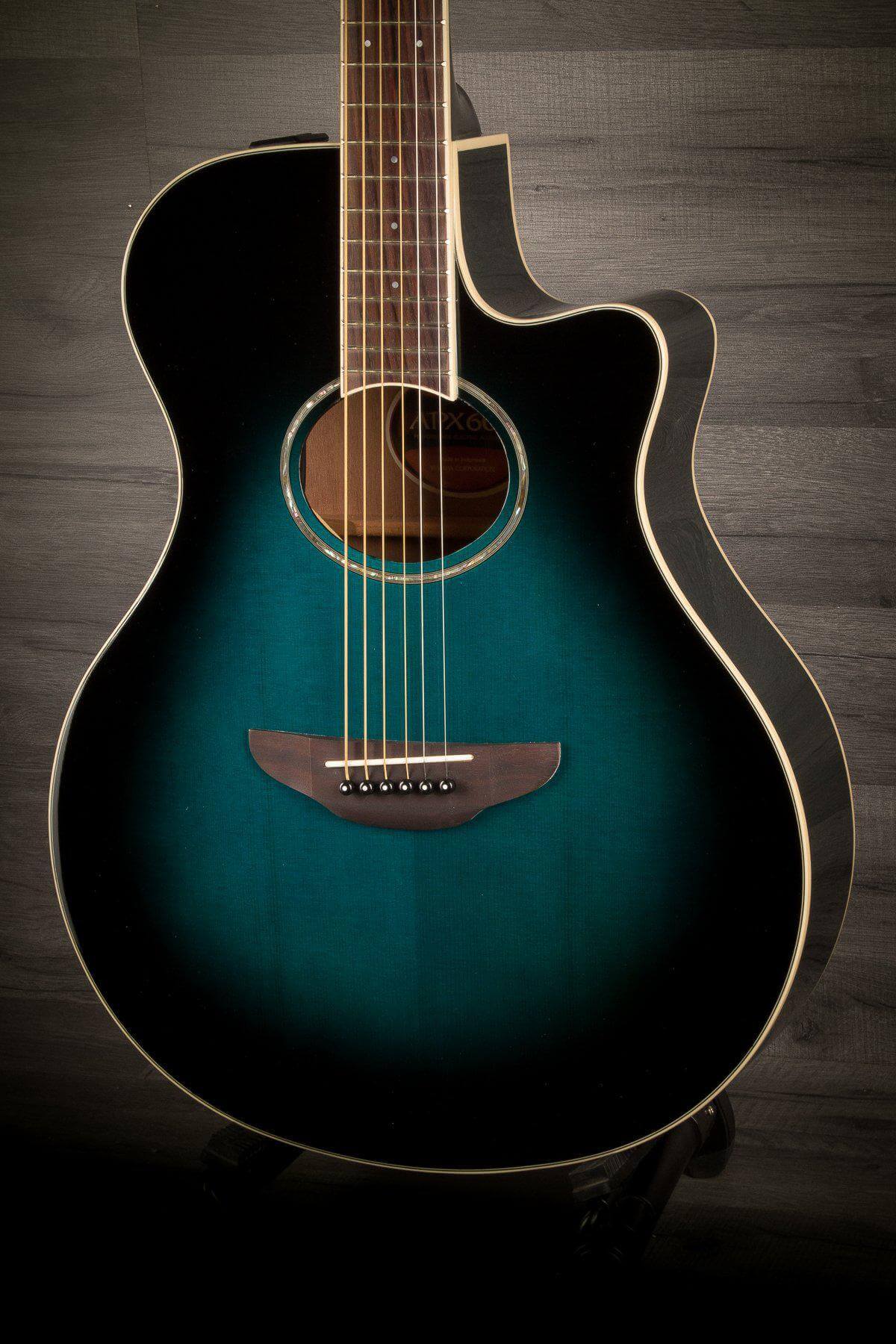 Yamaha APX600 Electro Acoustic Guitar - Oriental Blue Burst