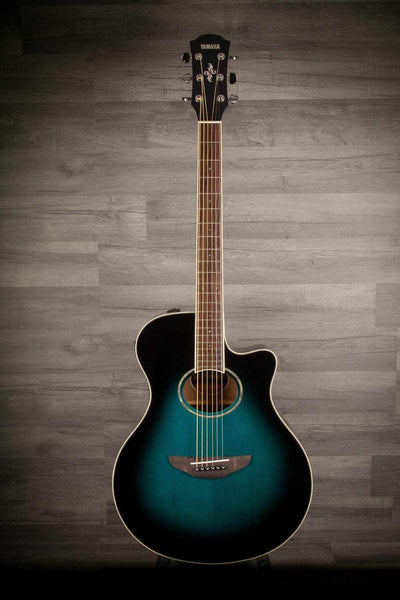 Yamaha APX600 Electro Acoustic Guitar - Oriental Blue Burst