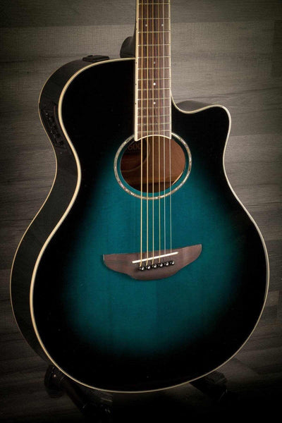 Yamaha APX600 Electro Acoustic Guitar - Oriental Blue Burst
