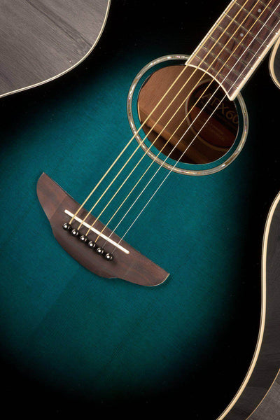 Yamaha APX600 Electro Acoustic Guitar - Oriental Blue Burst