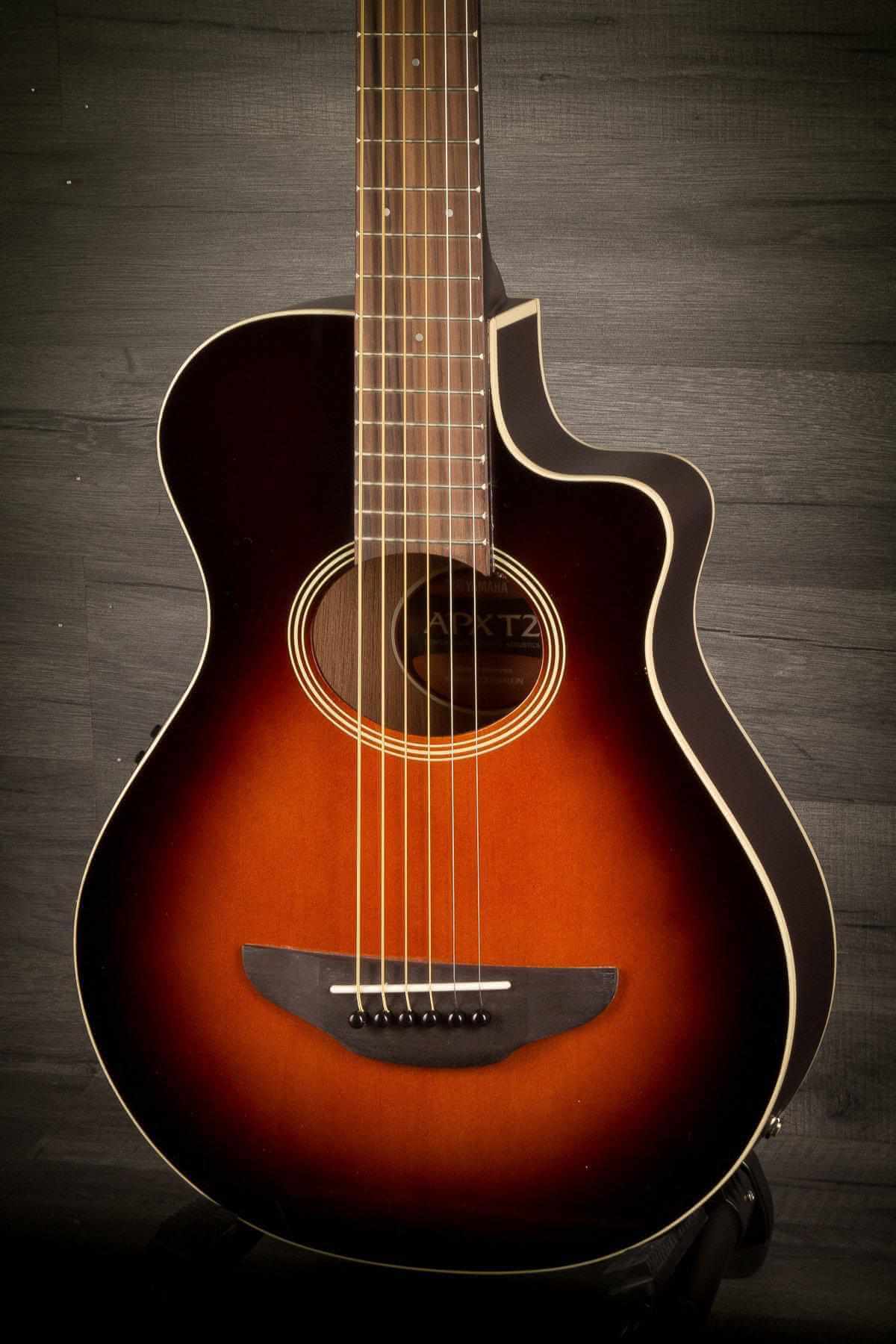 Yamaha APXT2 Travel Acoustic Guitar - Old Violin Sunburst