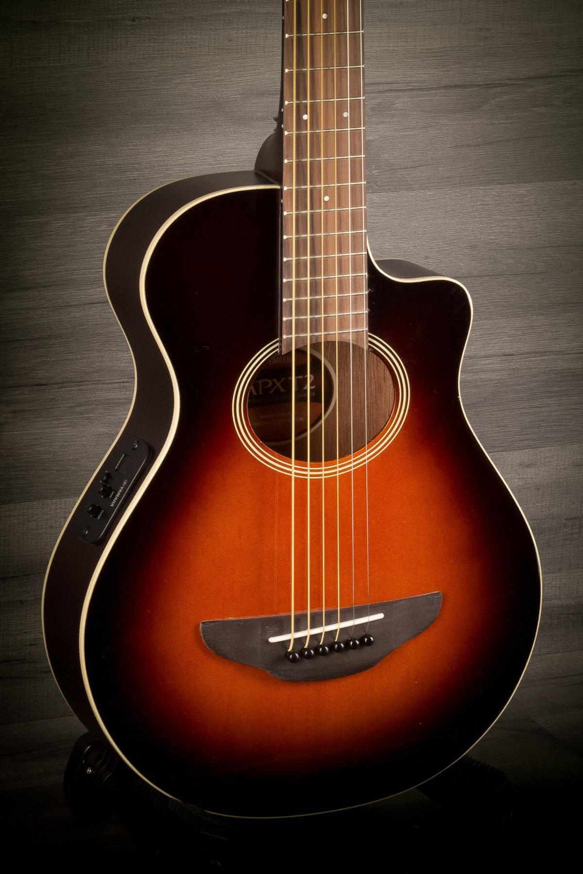 Yamaha APXT2 Travel Acoustic Guitar - Old Violin Sunburst