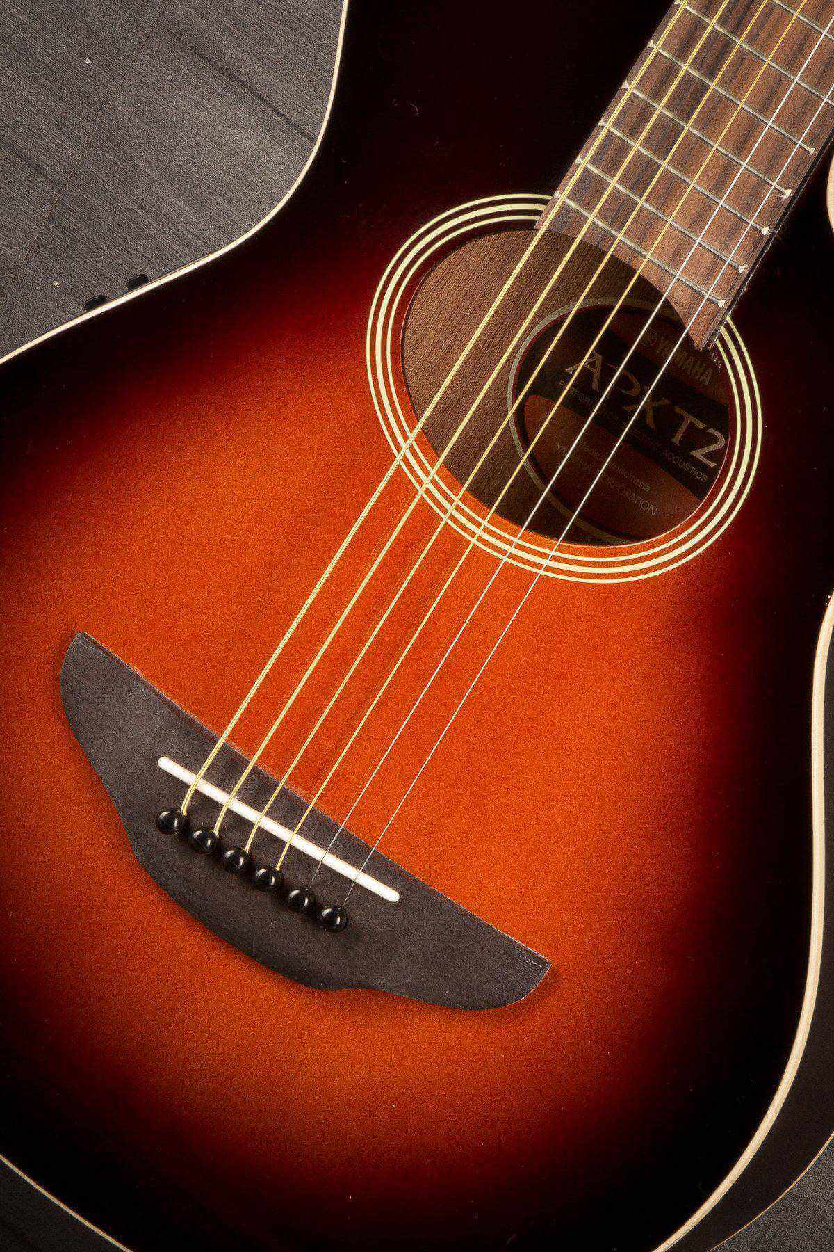 Yamaha APXT2 Travel Acoustic Guitar - Old Violin Sunburst