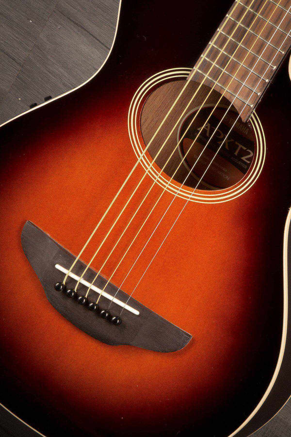 Yamaha APXT2 Travel Acoustic Guitar - Old Violin Sunburst - MusicStreet