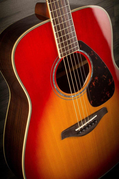 Yamaha FG830 Acoustic Guitar - Autumn Burst - Ex Demo