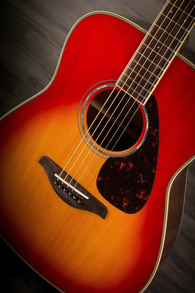 Yamaha FG830 Acoustic Guitar - Autumn Burst - Ex Demo