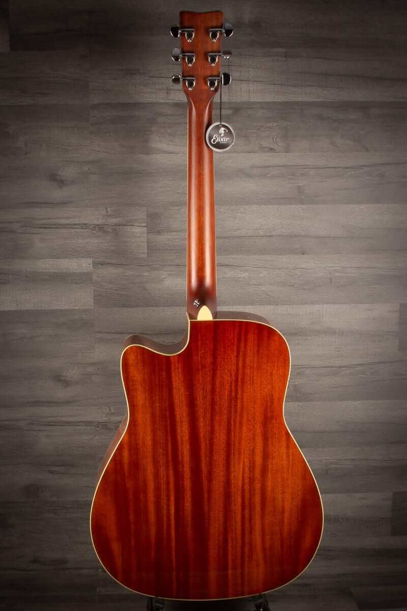 Yamaha FGC-TA TransAcoustic Electro Acoustic Cutaway, Vintage Tint