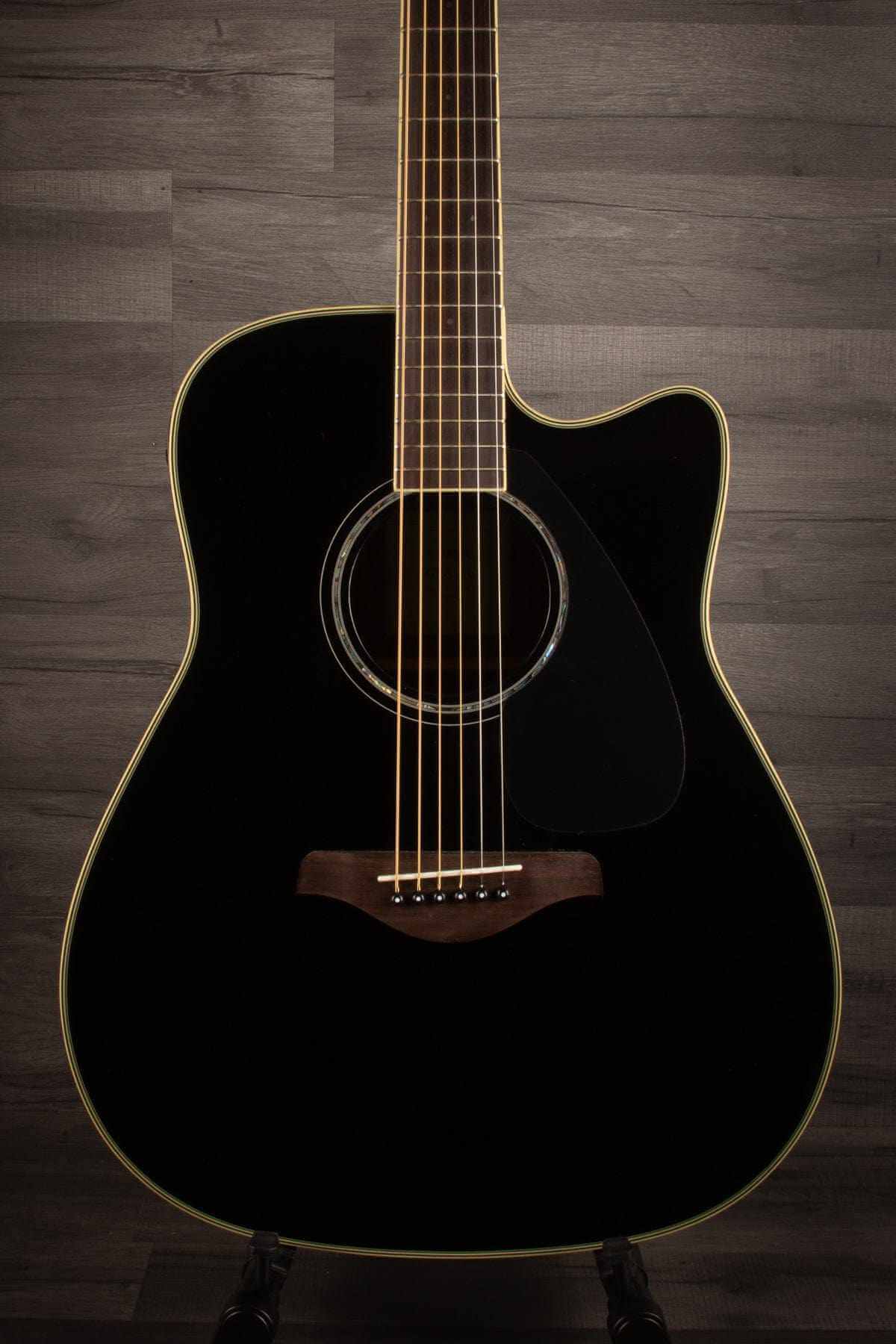 Yamaha Acoustic Guitar Yamaha - FGX830C -  Black