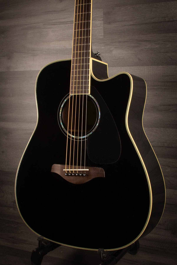 Yamaha Acoustic Guitar Yamaha - FGX830C -  Black