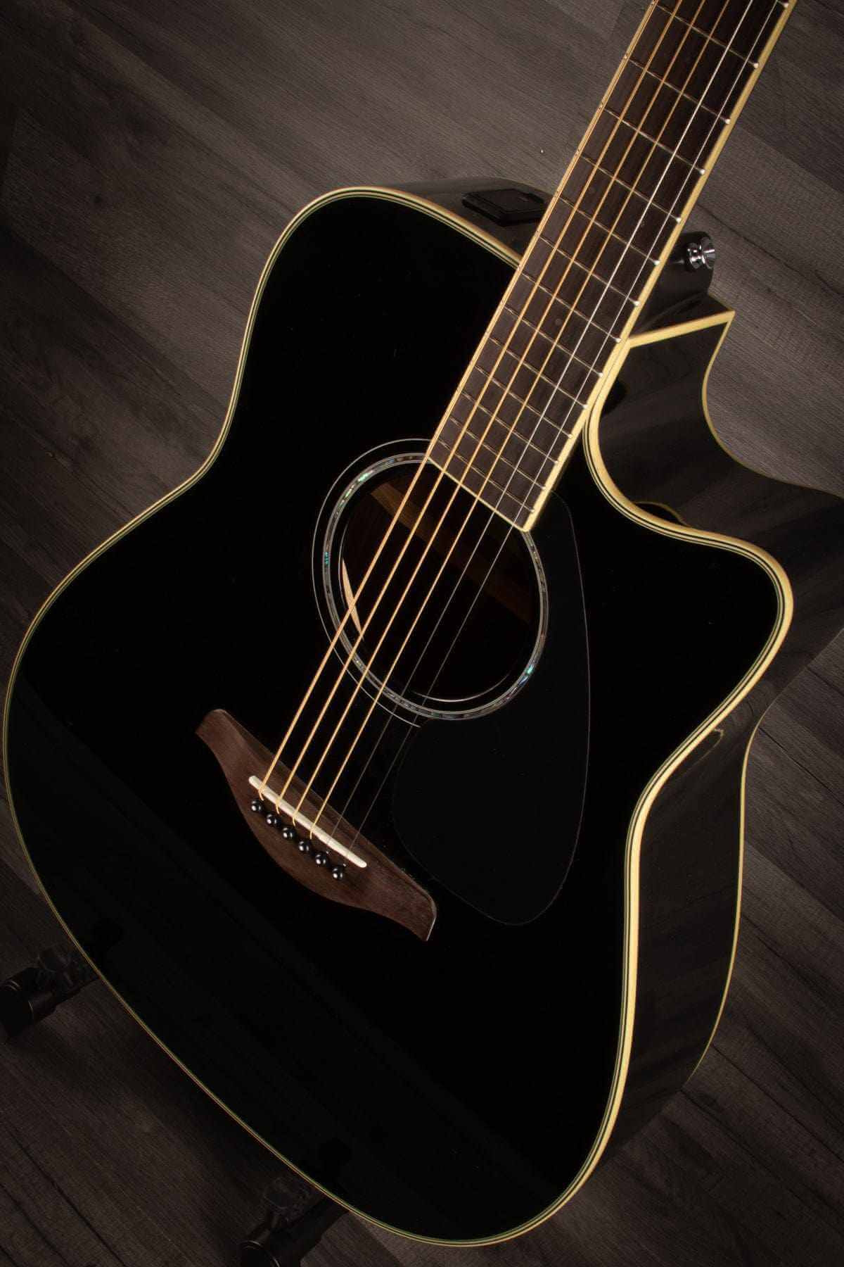 Yamaha Acoustic Guitar Yamaha - FGX830C -  Black