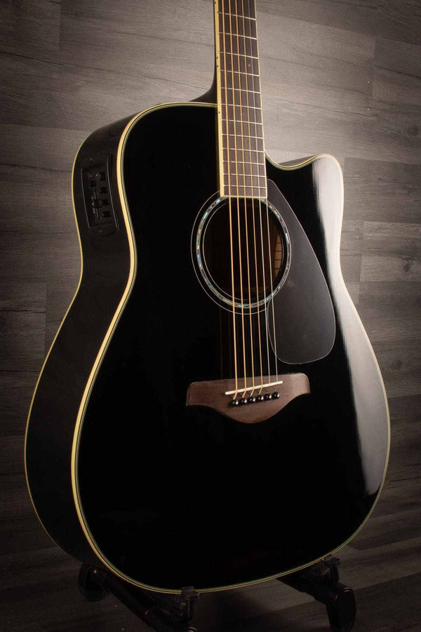 Yamaha Acoustic Guitar Yamaha - FGX830C -  Black