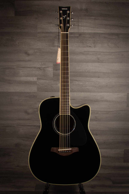 Yamaha FGX830C Black - Acoustic Guitar