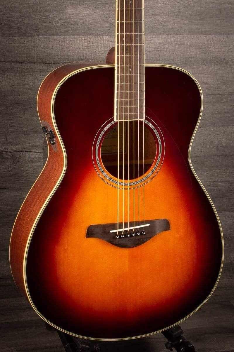 Yamaha FS-TA TransAcoustic Guitar - Brown Sunburst