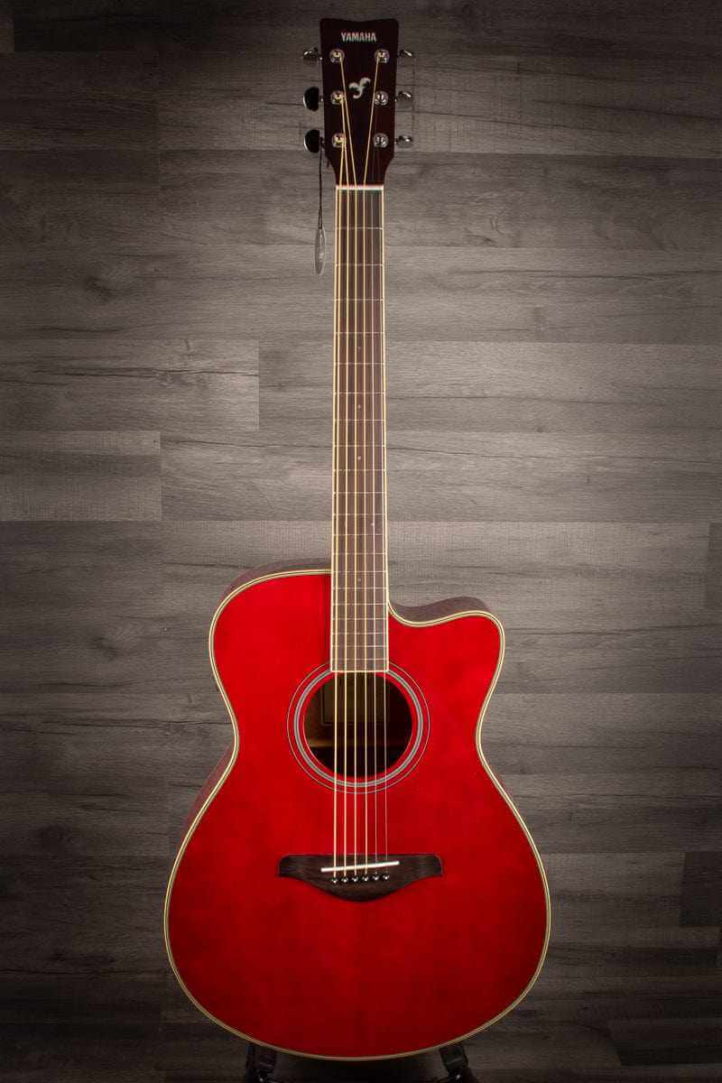 Yamaha FSC-TA Ruby Red Acoustic Guitar