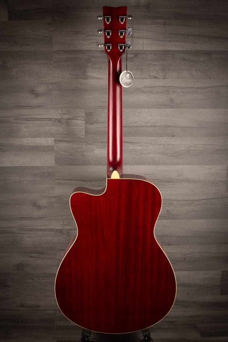 Yamaha FSC-TA Ruby Red Acoustic Guitar