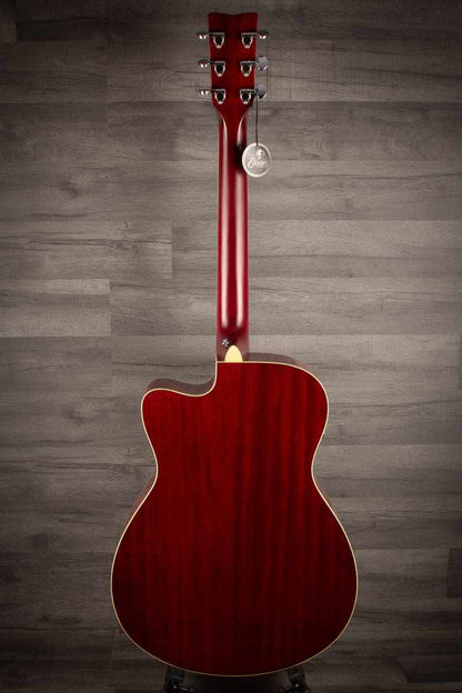 Yamaha FSC-TA Ruby Red Acoustic Guitar