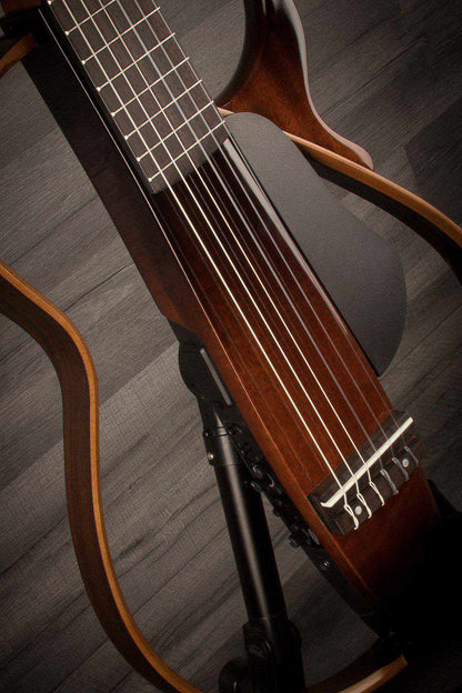 Yamaha SLG200N Nylon Silent Guitar - Tobacco Sunburst