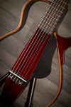 Yamaha Acoustic Guitar Yamaha SLG200N Silent Nylon String Crimson Red Burst