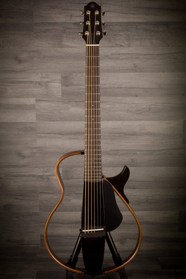 Yamaha Acoustic Guitar Yamaha SLG200S Silent Guitar Steel - Black