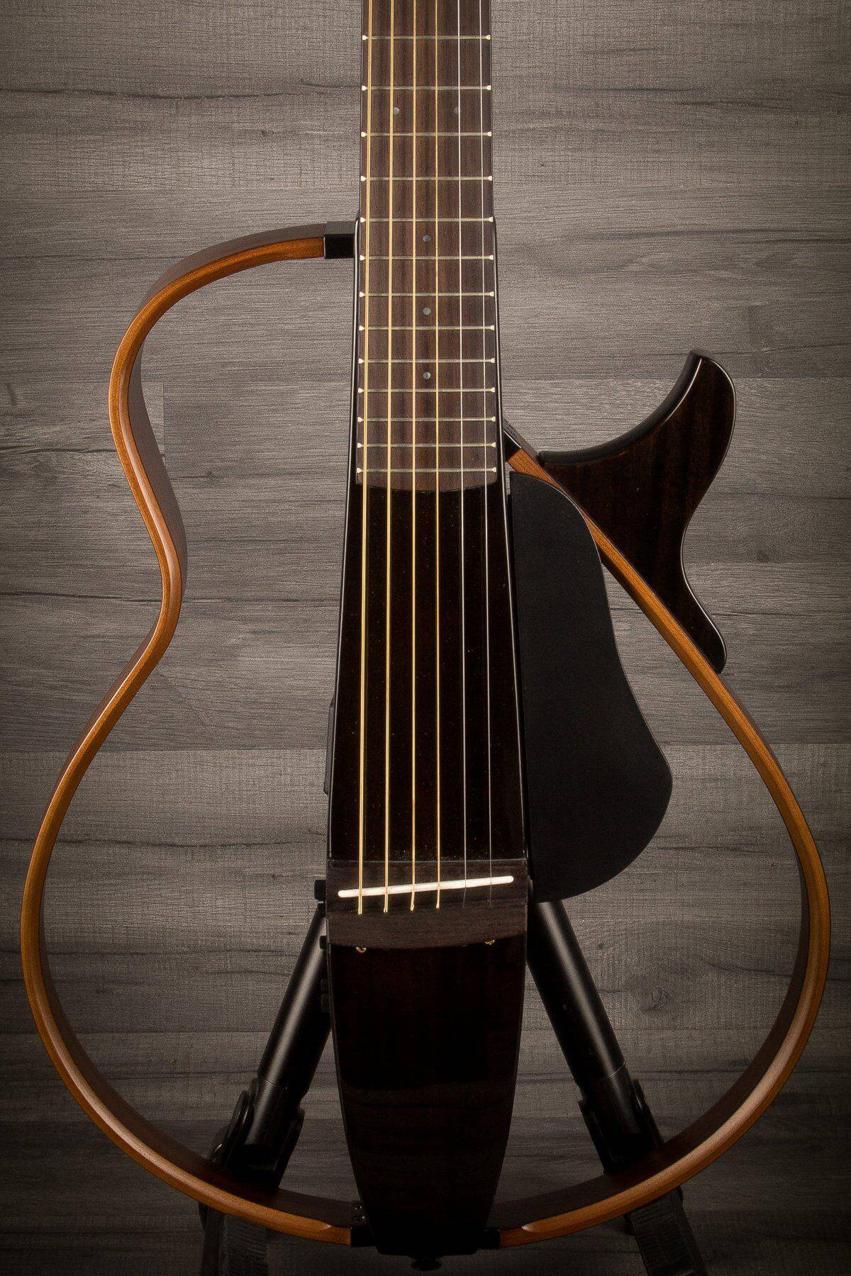 Yamaha SLG200S Silent Guitar Steel - Black