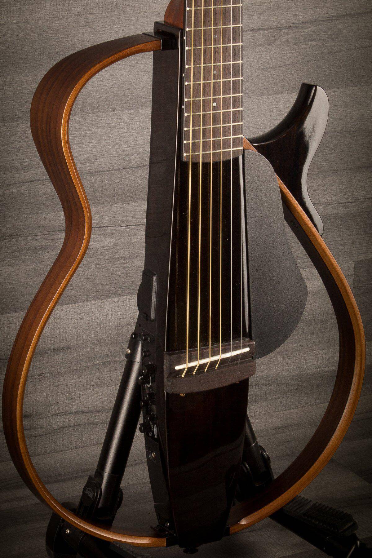 Yamaha SLG200S Silent Guitar Steel - Black
