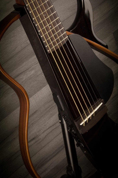 Yamaha SLG200S Silent Guitar Steel - Black