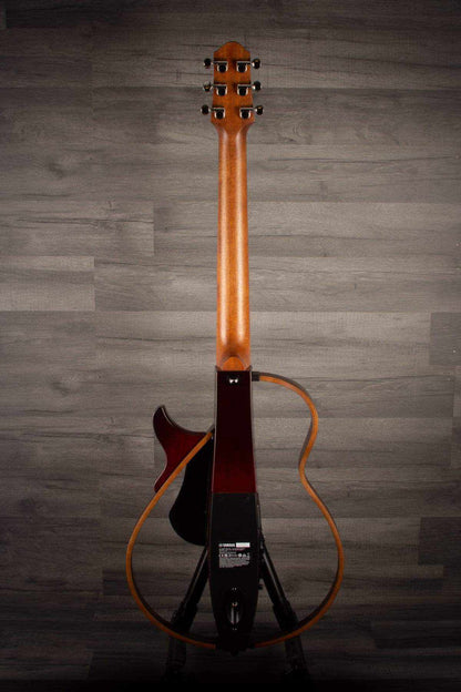 Yamaha SLG200S Silent Guitar Steel - Crimson Red Burst