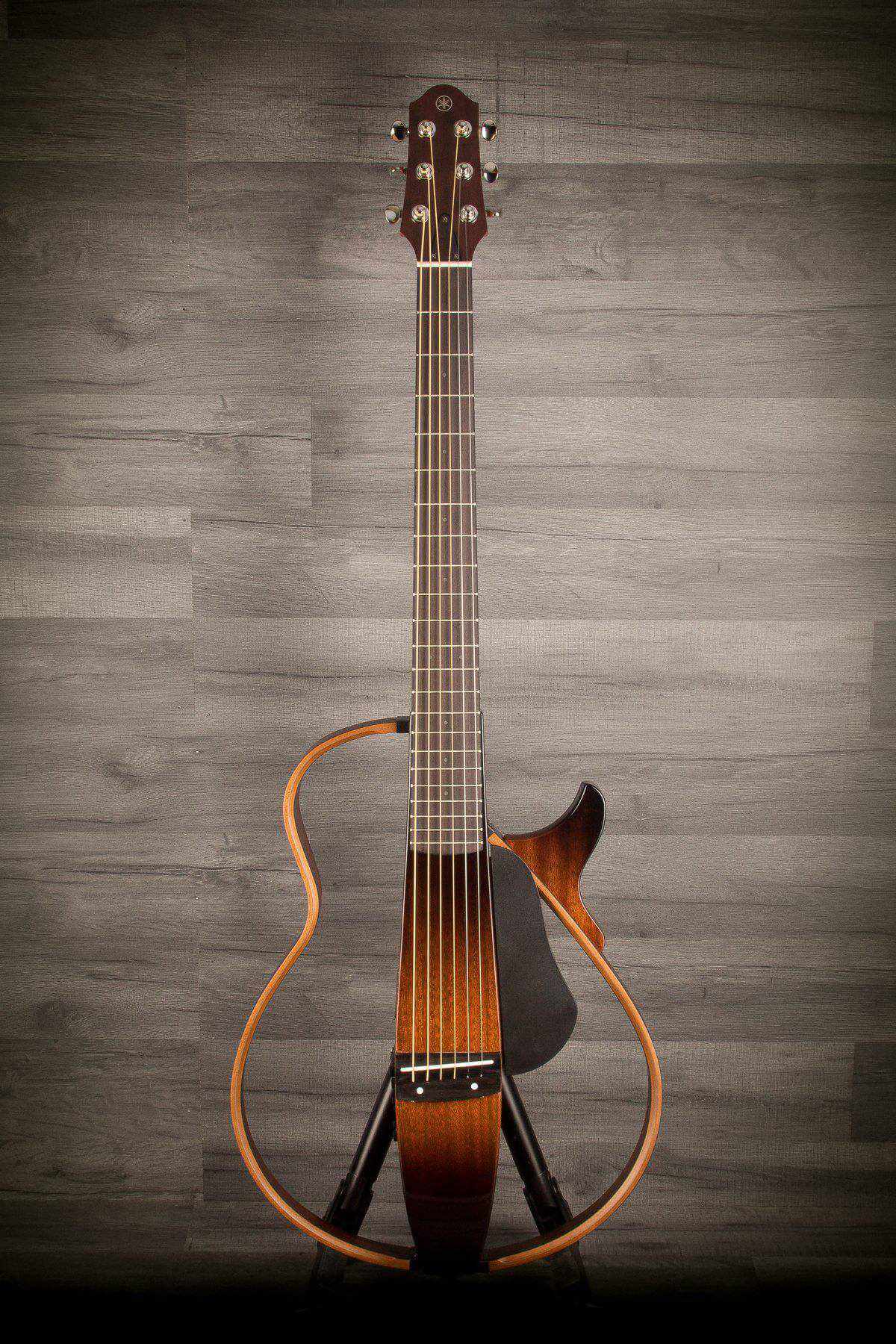 Yamaha SLG200S Silent Guitar Steel, Tobacco Brown Sunburst