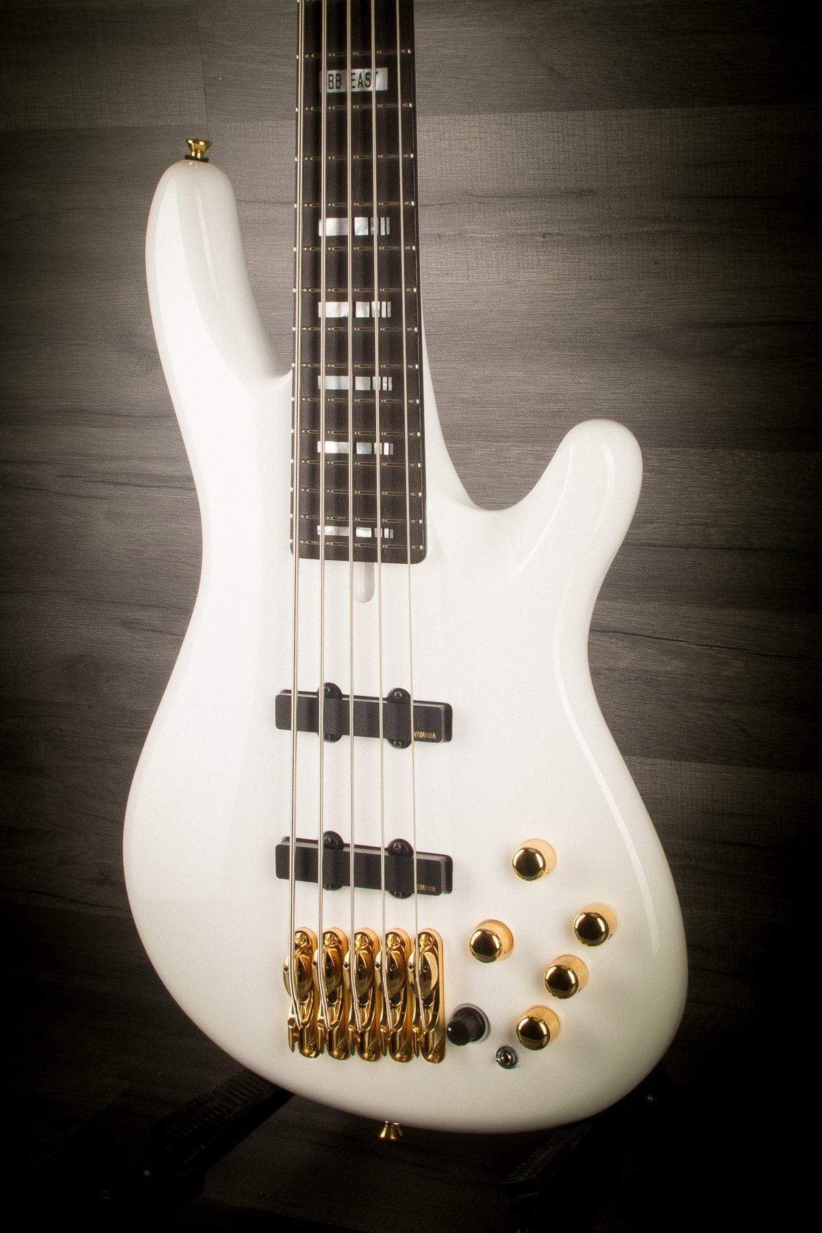 Yamaha Bass Guitar B Stock - Yamaha BBNE2 White (Nathan East Signature Bass)