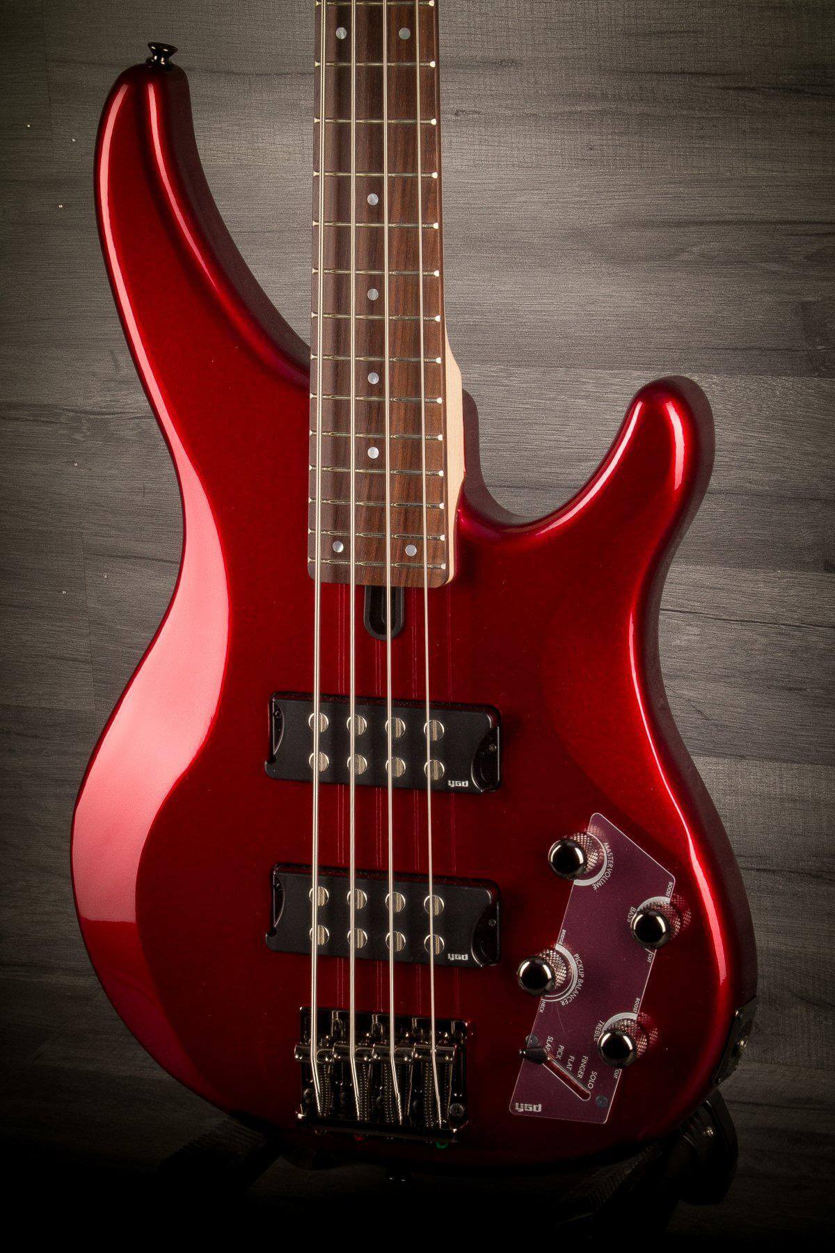 Yamaha Bass Guitar Yamaha TRBX304 Bass Guitar - Candy Apple Red