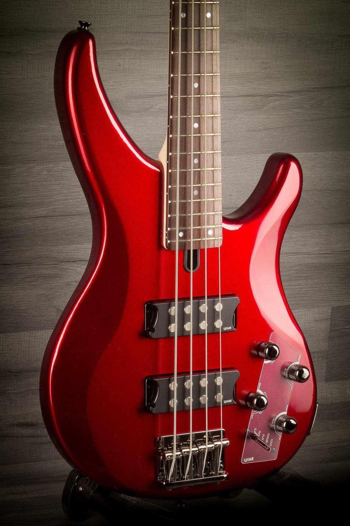 Yamaha TRBX304 Bass Guitar - Candy Apple Red