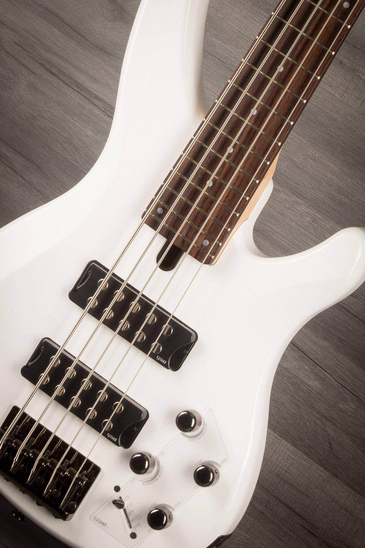 Yamaha TRBX305 5-String Bass Guitar - White - MusicStreet