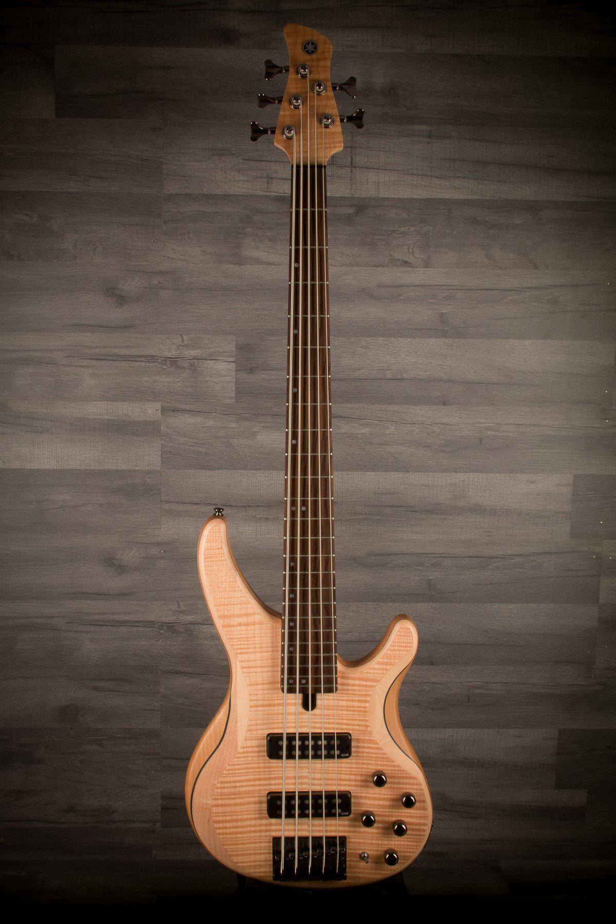 Yamaha Bass Guitar Yamaha TRBX605FM Bass, Natural Satin