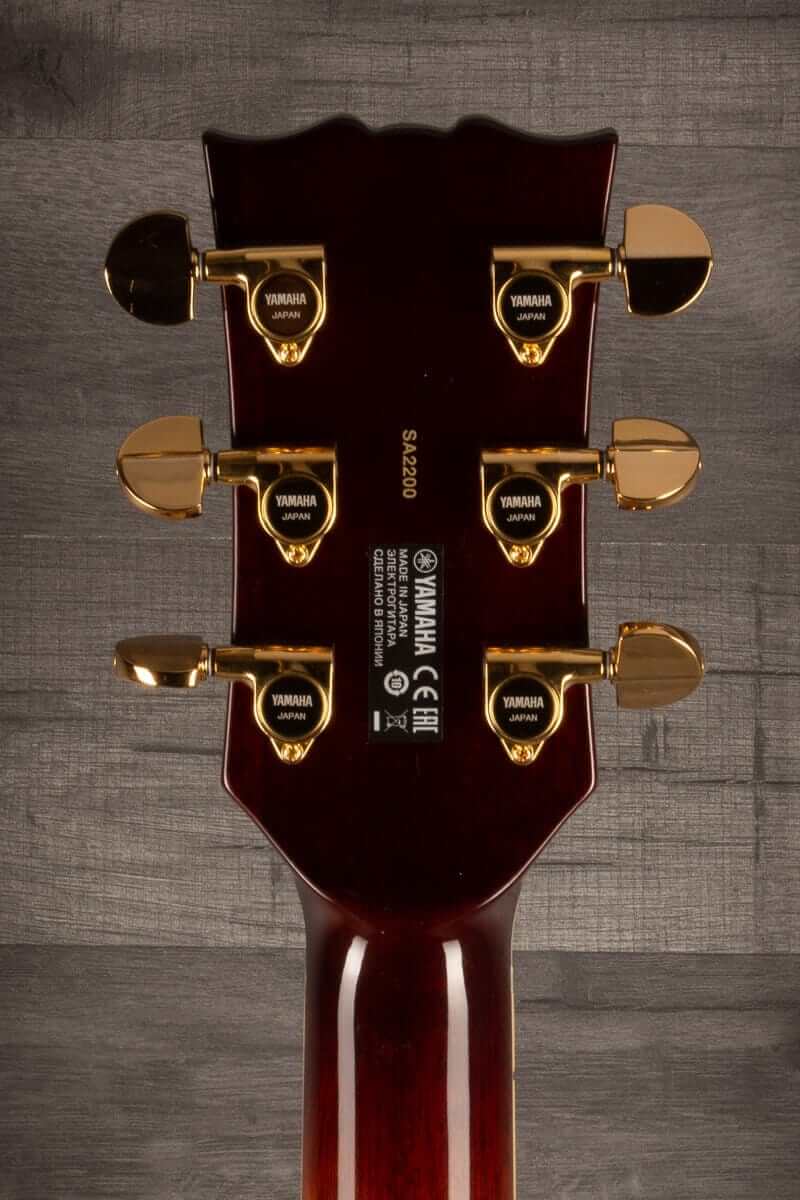 USED - Yamaha SA2200 Semi Hollow Electric Guitar - Violin Sunburst