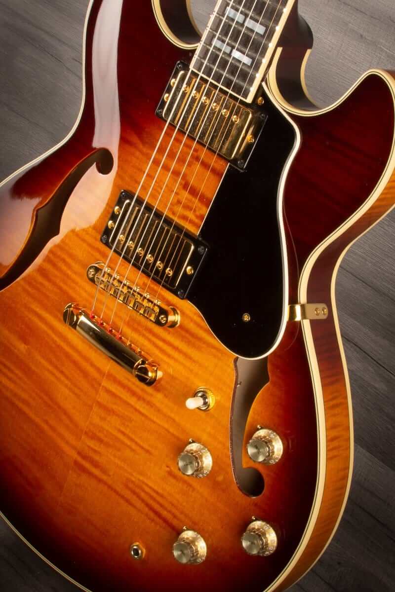 USED - Yamaha SA2200 Semi Hollow Electric Guitar - Violin Sunburst