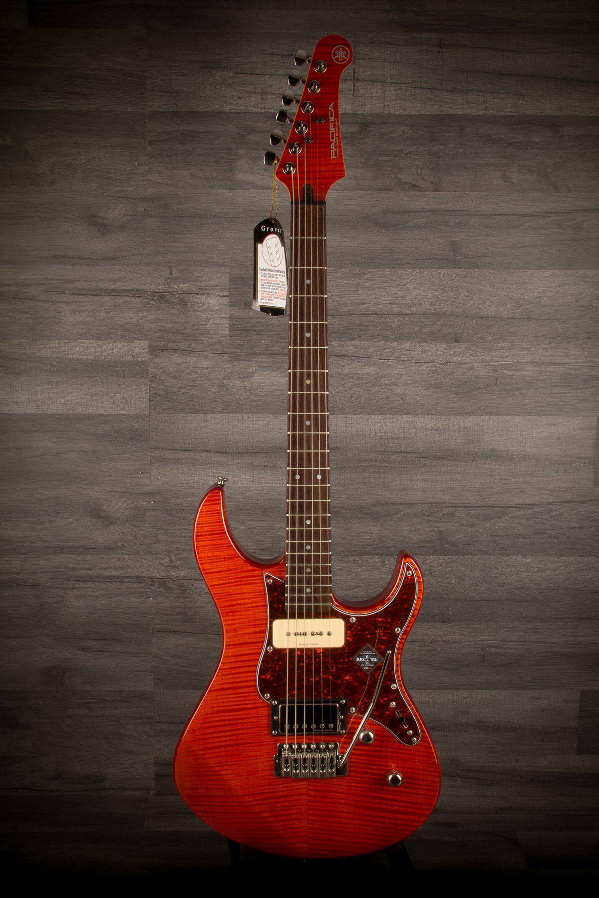 YAMAHA PACIFICA 611VFM ELECTRIC GUITAR - CARAMEL BROWN
