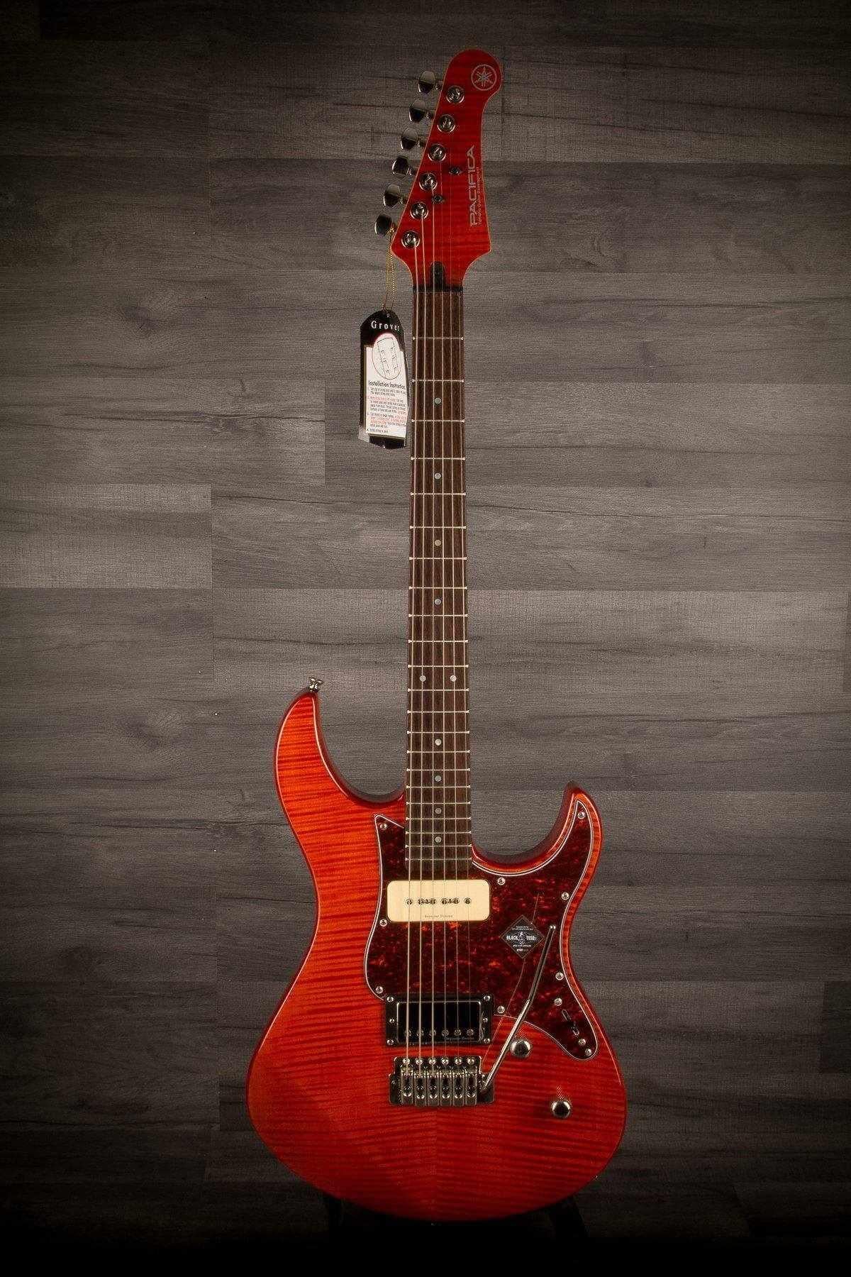 YAMAHA PACIFICA 611VFM ELECTRIC GUITAR - CARAMEL BROWN