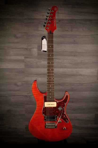 YAMAHA PACIFICA 611VFM ELECTRIC GUITAR - CARAMEL BROWN